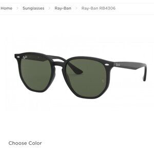Ray Ban Polarized Hexagonal Sunglasses - See Description